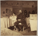 Великая княжна Мария Николаевна, поправляющаяся после болезни. Апрель 1917. ГА РФ