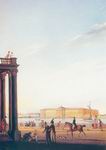 И.Г.Майр. Вид на Академию художеств и Кадетский корпус.1802
