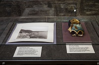 Фотография с выставки ''Дорогами Христа'' в Государственном музее истории религии. 2020.