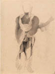 Юдин Л.А. Женщина. 1927. Бумага, свинцовый карандаш