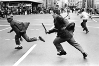 Движение против апартеида. Кейптаун, Южная Африка. 1985