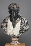 Римский скульптор конца XVII в. Мавр. Мрамор разноцветный; позолоченная бронза. ©Государственный Эрмитаж