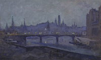 Александр Куприн. Старый Большой Каменный мост. 1934