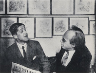 Оскар Кокошка и Герварт Вальден, 1916