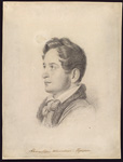 Портрет А.И. Герцена, худ. А.Л. Витберг, 1836 г., Вятка