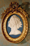 Медальон с профильным портретом Петра I. 1780-1790-е гг.
