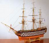 Модель с рангоутом 120-пушечного корабля ''Россия'', 1839 г.
