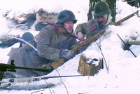 Советские солдаты. Фестиваль ''Горячая зима''