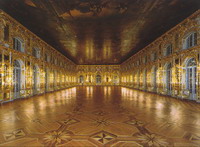 Бартоломео Растрелли. Большой зал Екатерининского дворца