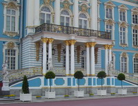 Б. Растрелли. Екатерининский дворец, середина  XVIII века, Пушкин