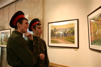 На выставке Дорогами шолоховских героев в музее  Шолохова.