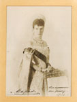 Портрет вдовствующей императрицы Марии Федоровны. Киев. 1916.