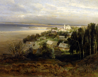 А.K. Саврасов. Печерский монастырь близ Нижнего Новгорода. 1871 г.