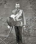 Николай II в парадной форме полковника (1910 г.)