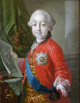 Портрет Великого князя Павла Петровича в детстве