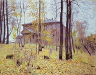 Осень. Усадьба.  И.И. Левитан. 1894
