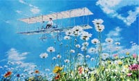 Выставка Евгения Баранова ''Искусство летать''. Первый полет И И. Сикорского
