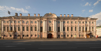 Строгановский дворец. Общий вид с Невского проспекта