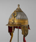 Шлем - «шапка ерихонская». Турция, XVI в. Принадлежала боярину - князю Ф.И. Мстиславскому