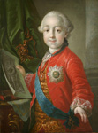 Великий князь Павел Петрович в детстве
