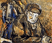 С. Гершов. Портрет старого человека. 1956. Музей истории религии