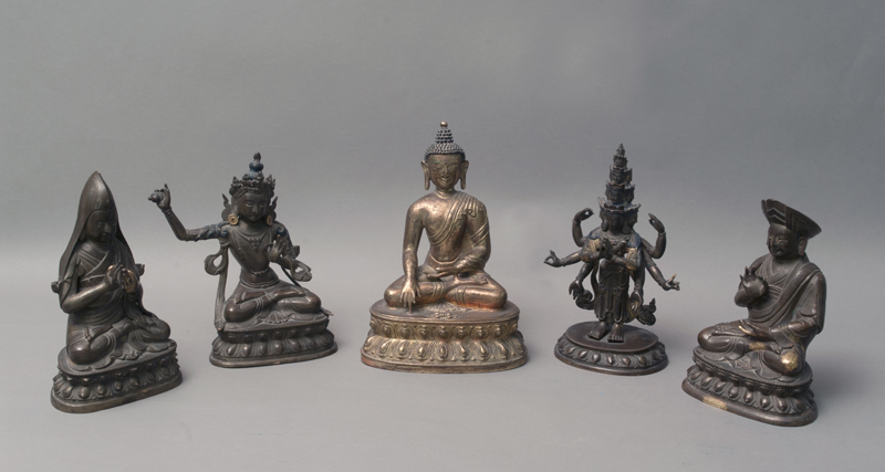Буддийские божества и святители. Китай. Вторая половина XVIII - первая треть XIX в.
