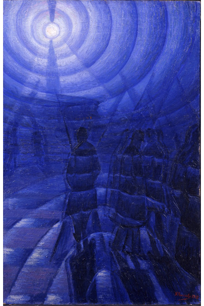Луиджи Руссоло. Плотность тумана. 1912. Холст, масло