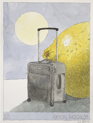  .   Alfabet / . Ll: lemon; luggage / , . 2020. , , 