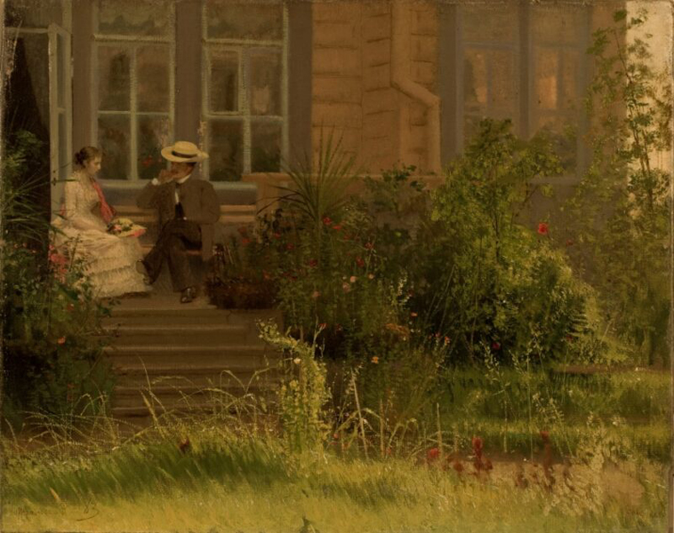 И.Н. Крамской. На даче. Сиверская. 1883