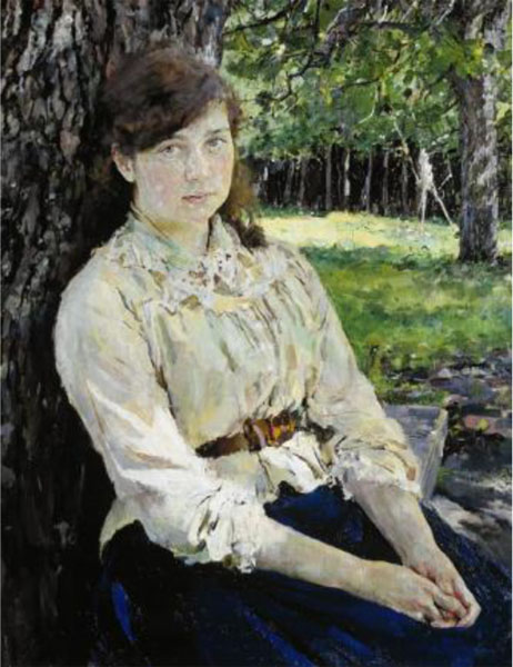 В.А. Серов. Девушка, освещенная солнцем. 1888. Государственная Третьяковская галерея