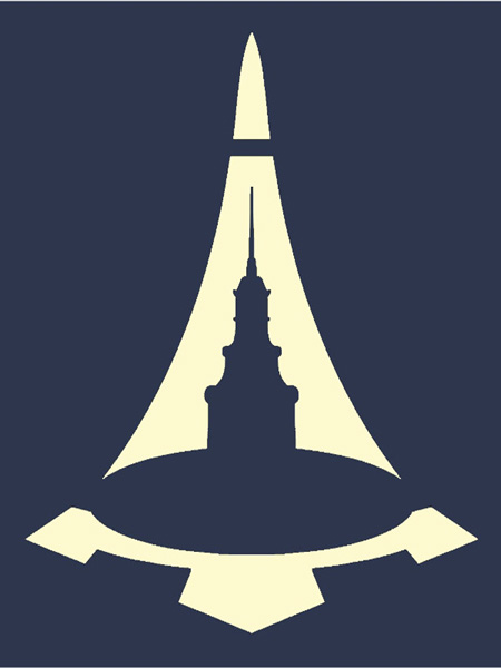 Логотип Музея космонавтики и ракетной техники имени В.П. Глушко
