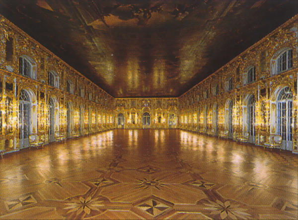 Бартоломео Растрелли. Большой зал Екатерининского дворца