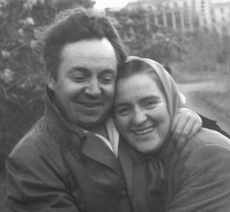 Воронов Николай Павлович с женой Татьяной Петровной в г. Магнитогорске (нач. 60-х гг.)