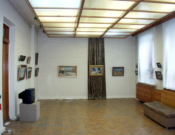Кемеровский областной музей изобразительных искусств. Фрагмент экспозиции. Фото А.Лебедева