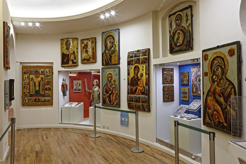 Фрагмент экспозиции «Русское православие»