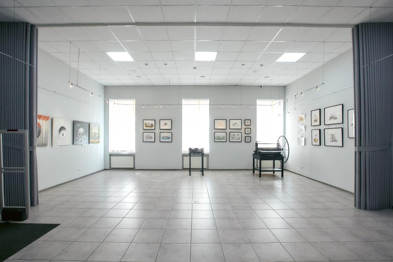 Выставочный зал Центра книги и графики