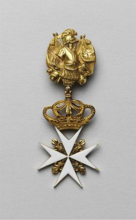 Крест Мальтийского ордена святого Иоанна Иерусалимского императрицы Марии Федоровны