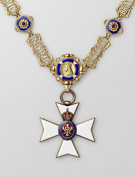 Королевский Викторианский орден. Цепь ордена со знаком. Королевский Викторианский орден (с 1896 г. – по настоящее время). Цепь ордена со знаком