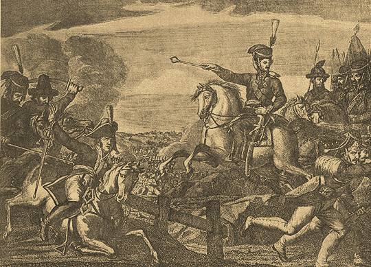 «Победа при городе Духовщине 26 октября 1812 г.». (Скотти).