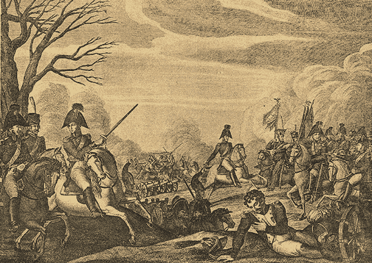 «Разбитие маршала Давуста при Красном». (Скотти).