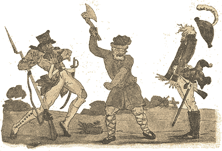 «Русский Сцевола». (Теребенев, «С. От.», 1813 г., кн.4).