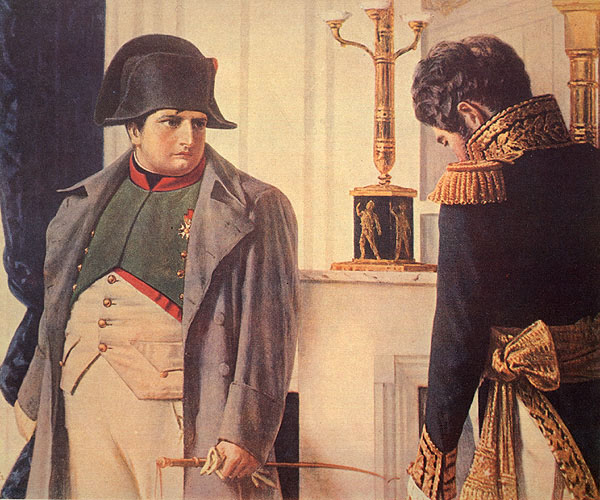 В.В. Верещагин. Наполеон и маршал Лористон - мир во что бы то ни стало